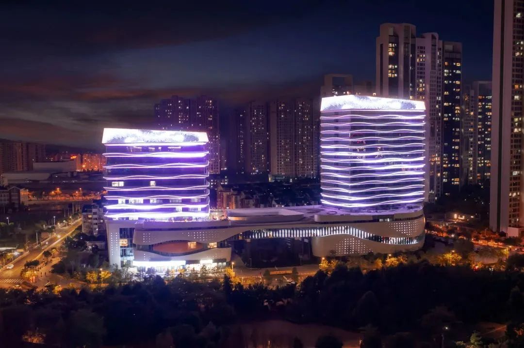 用燈光打造海浪風(fēng)帆，邀您共賞寧德市夜景新地標